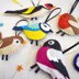 The Make Arcade Garden Birds Felt Dec Set Needle Felting Kit