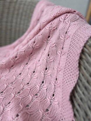 Delicate Blooms Baby Blanket
