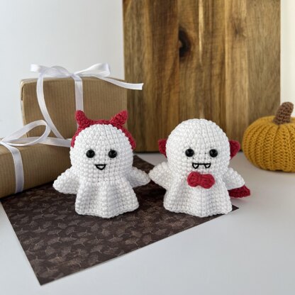 Ghost crochet pattern Amigurumi Halloween pattern