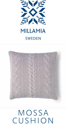 "Mossa Cushion" - Cushion Knitting Pattern For Home in MillaMia Naturally Soft Merino