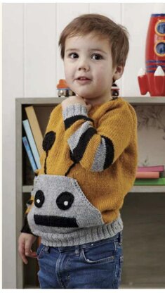 Robot Pocket Sweater