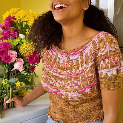 MJ Crop - knitting pattern