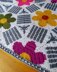 Pretty Preppy Petals Tapestry Crochet Blanket