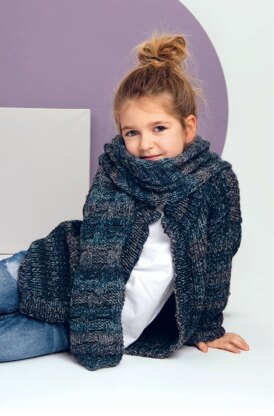 Sweater, Cardigan and Scarf in Rico Essentials Alpaca Blend Print Chunky - 802 - Downloadable PDF
