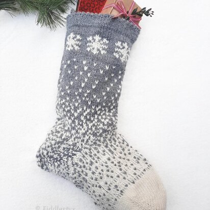 Snowfall Stocking