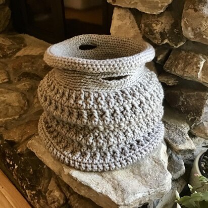 The Fireside Fiber Basket