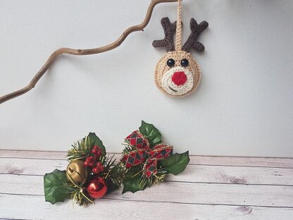 Christmas Reindeer Tree Decoration