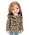 GOTZ/DaF 18" Doll Bear Hooded Jacket