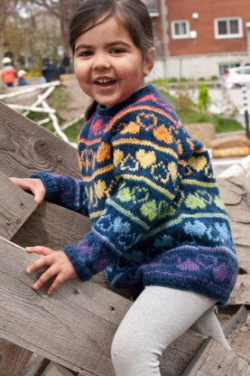 Rainbow Heart Sweater