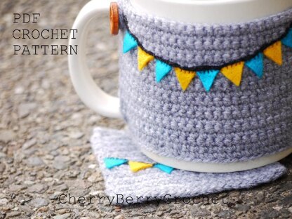 Coaster and Cup cosy