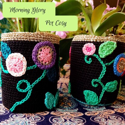 Morning Glory Pot Plant Cosy