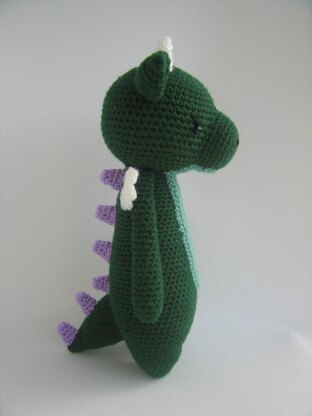 Dragon with Spikes Crochet Amigurumi Pattern