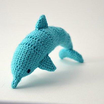 Dolphin Crochet Pattern, Dolphin Amigurumi Pattern