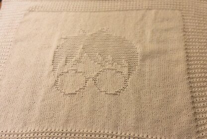 Harry Scar Shadow Baby Blanket