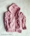 Hooded Leaves Cardigan