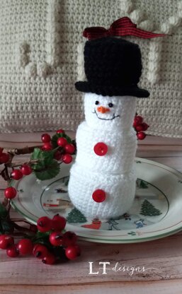 Hot Cocoa Mug and Marshmallow Snowman