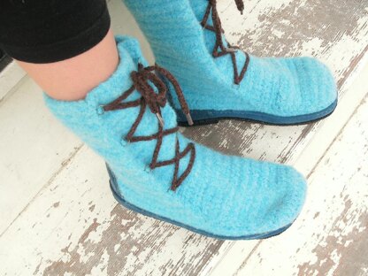 Calli Felted Boots