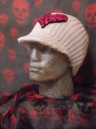 BIG HEART BEANIECAP KNITTING PATTERN - MADMONKEYKNITS