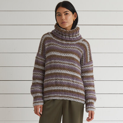 Debbie Bliss Nuno Stripe Sweater PDF
