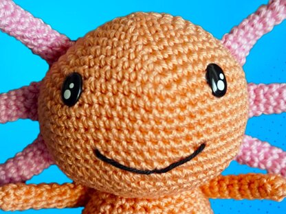 Crochet pattern Axolotl