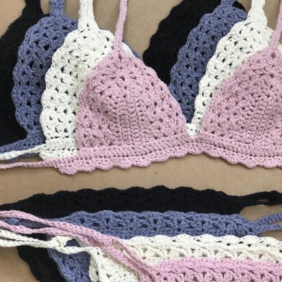 Lace Bikini Bralette Set