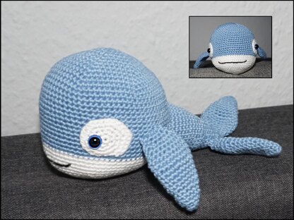 Crochet pattern: whale Moby