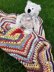 Quick Work  Scrap Yarn Crochet Baby Blanket