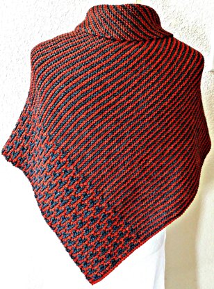 Rusted Roof Shawl