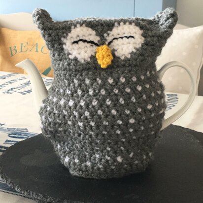 Owl Tea Cosy Crochet