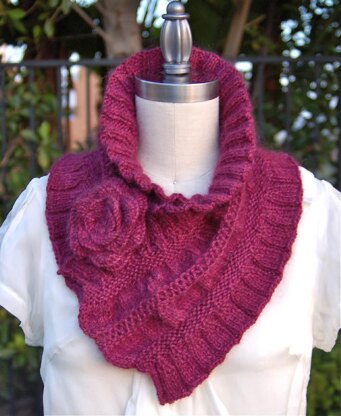 Ruffled and Ruched Scarf
