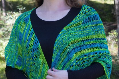 Dancing in the Rain Shawl