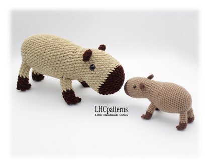 Seamless Capybara Crochet Pattern