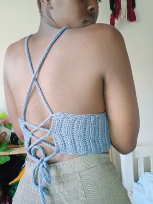 Stonewall crochet bralette top