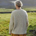 Cabled Raglan Sweater -  Jumper Knitting Pattern for Women in Debbie Bliss British Wool Aran by Debbie Bliss