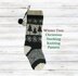 Winter Tree Christmas Stocking