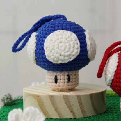 Power-Up Mushroom Amigurumi Pattern – Digital PDF