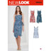New Look N6614 Misses' Dresses 6614 - Paper Pattern, Size 6-8-10-12-14-16-18
