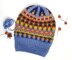 SCHAPKA Fair Isle Hat