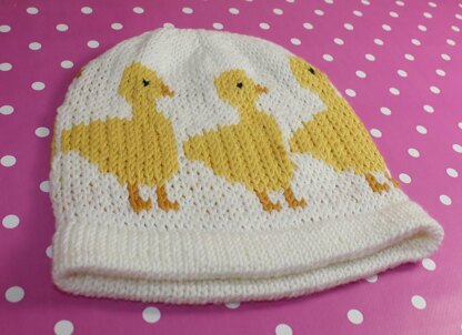 Baby Chick Ski Beanie Hat CIRCULAR