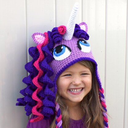 Crochet Unicorn / Pony Hat