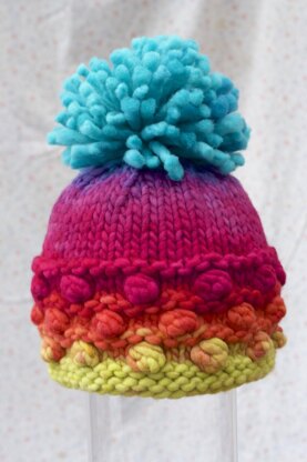 PomPom and Tuft Hat