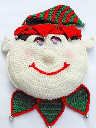 Elf Christmas Wall Hanging