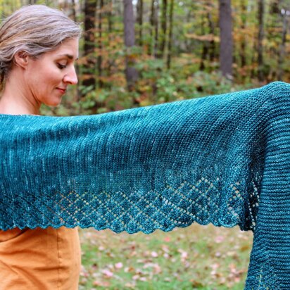 Traversed Shawl