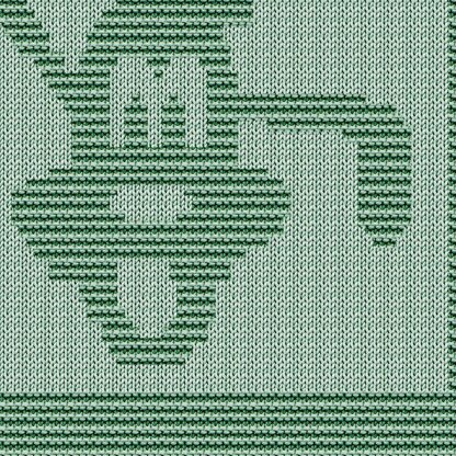 Goofy Knitting Pattern Square