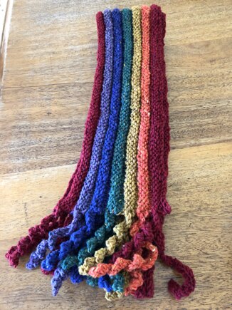 Rainbow Scarf for my rainbow friend #3