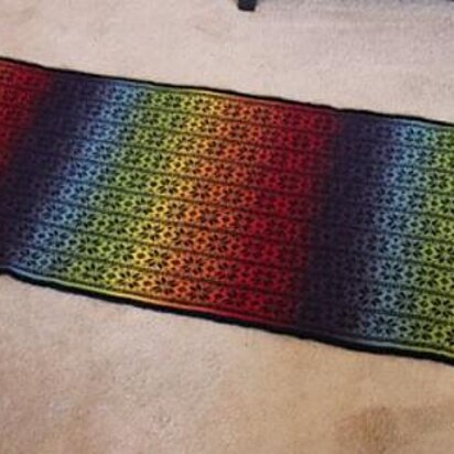 Nordic Wrap - knitting pattern