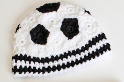 Newborn Soccer Hat and Diaper Cover Prop Pattern