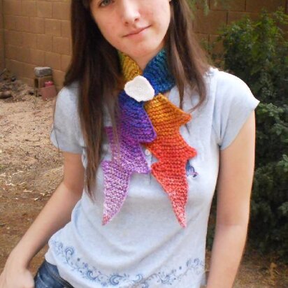 Rainbow Dash Lightning Scarf