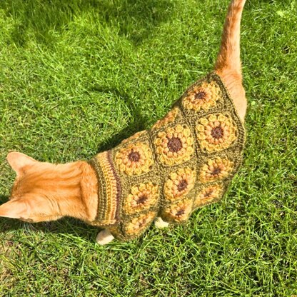Sunflower Pet Sweater