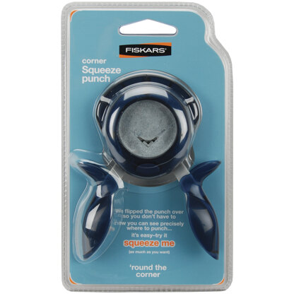 Fiskars Corner Squeeze Punch - Round The Corner, .25"